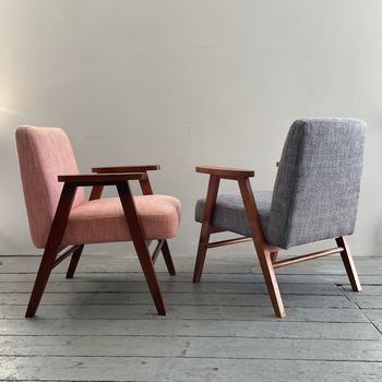 A Pair of Mid Century Armchairs