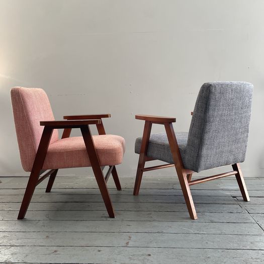 A Pair of Mid Century Armchairs