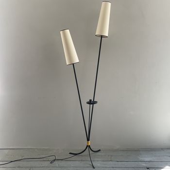 French Mid 20th Century Mushroom Lamp