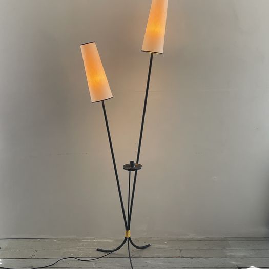 French Mid 20th Century Mushroom Lamp