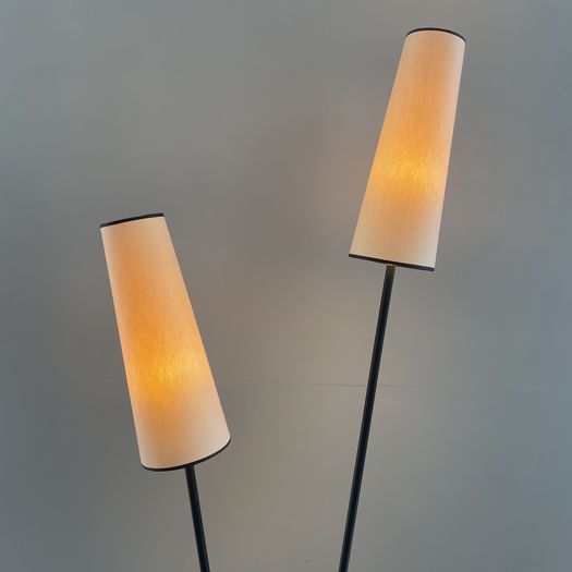 French Mid 20th Century Mushroom Lamp