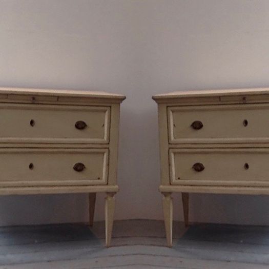 A Pair of Chest of Drawers