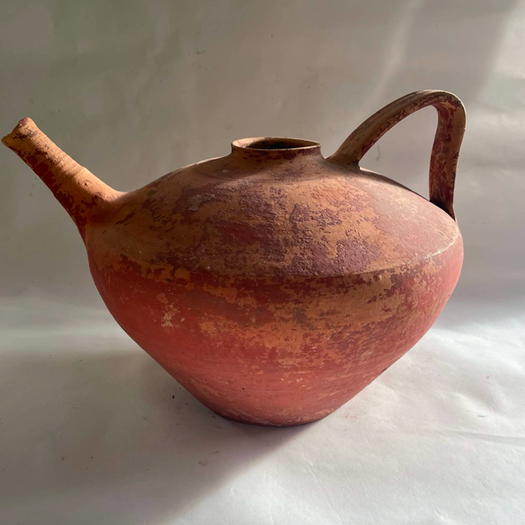 A Pair of French Terracotta Jugs