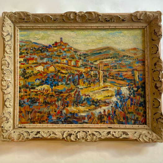 An Expressionist Landscape Painting