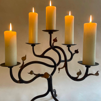 A Brutalist Candelabra