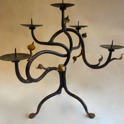 A Brutalist Candelabra