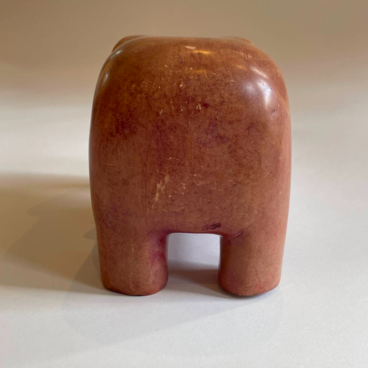 A Soap Stone Elephant Sculpture