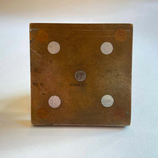 A Mid Century Di Paper Weight