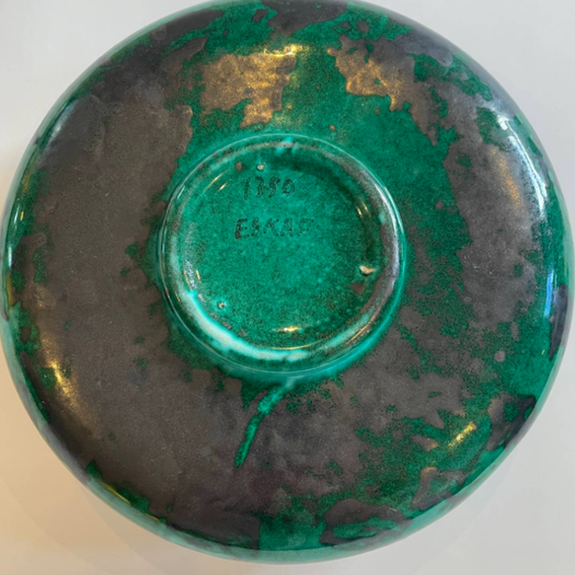 A Green Glazed Ceramic Vase