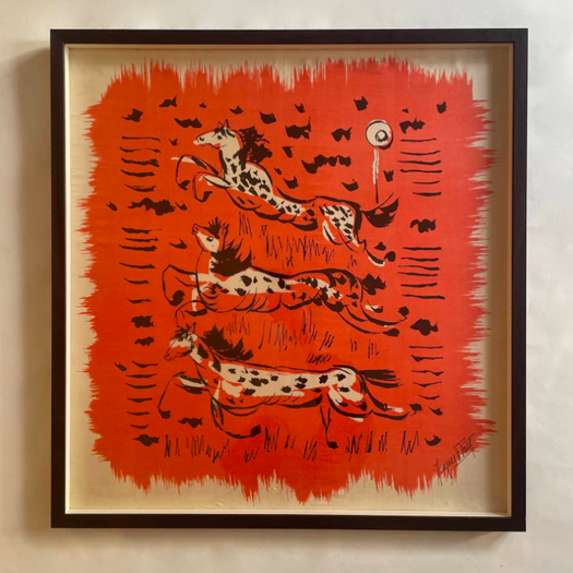 Mid 20th Century Silk Screen