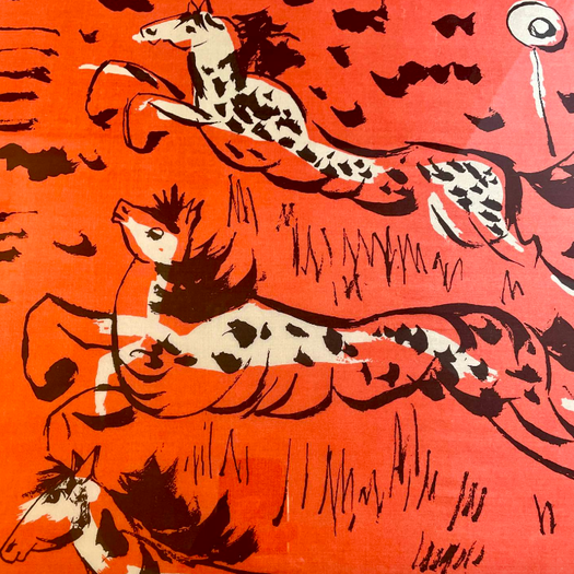 Mid 20th Century Silk Screen