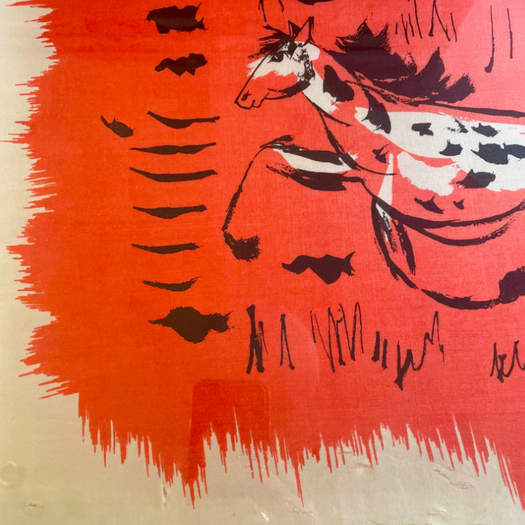 Mid 20th Century Silk Screen