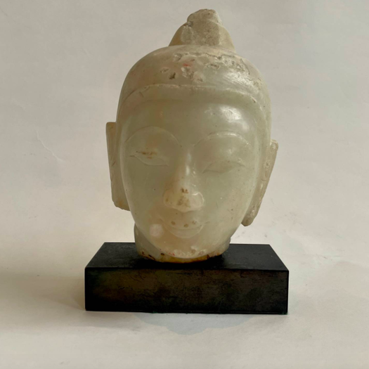 19th C. Buddha Head
