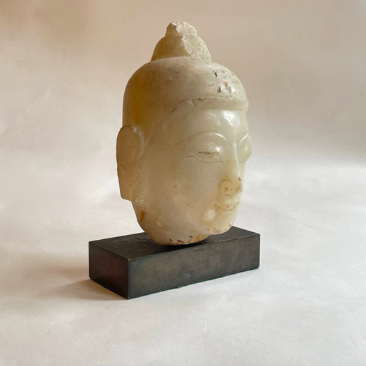 19th C. Buddha Head