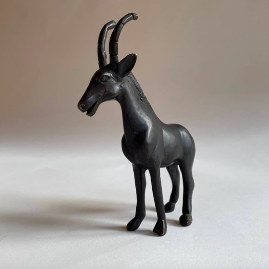 A Bronze Ibyx Sculpture