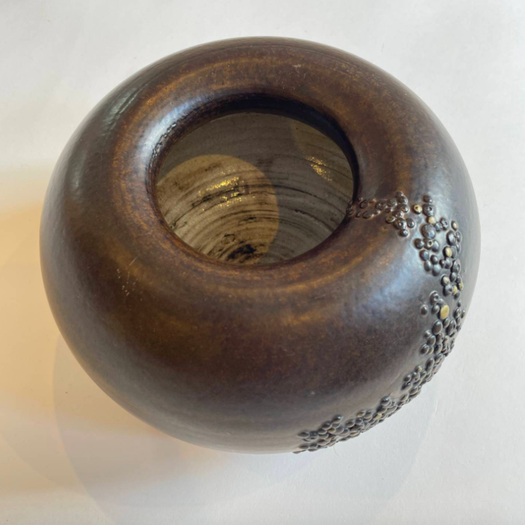 A Ikebana Mid Century Ceramic Vase