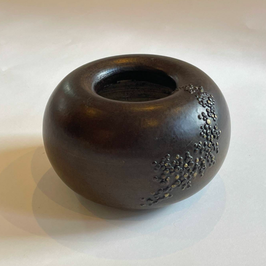 A Ikebana Mid Century Ceramic Vase