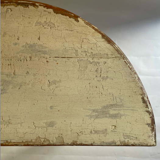 A Pair of 19thc Swedish Demi-Lunes