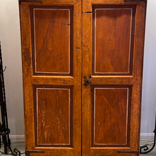 An 18th Century Italian Painted Cupboard