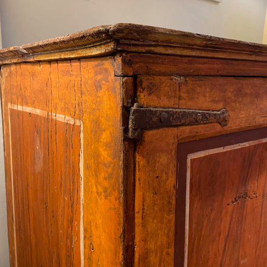 An 18th Century Italian Painted Cupboard