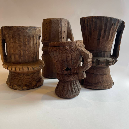 A Set of 4 Afghan Mortars