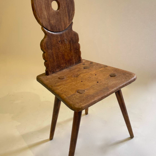A 19th Century Swiss Chair