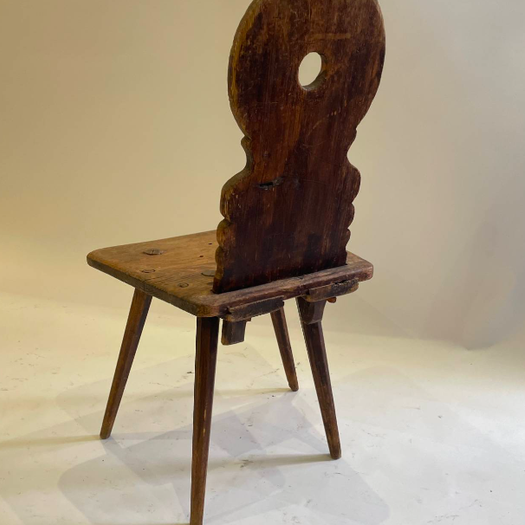 A 19th Century Swiss Chair