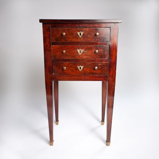 A Pair of French 19th Century Bedside Tables