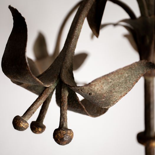 French Wrought Iron Candelabra