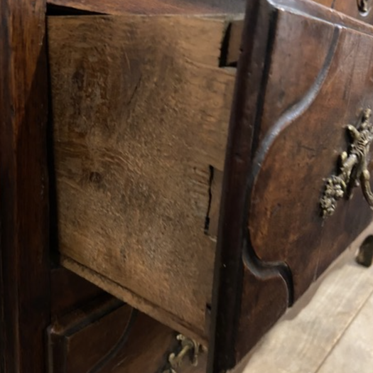 A French Louis XIV Walnut Chest of Drawers