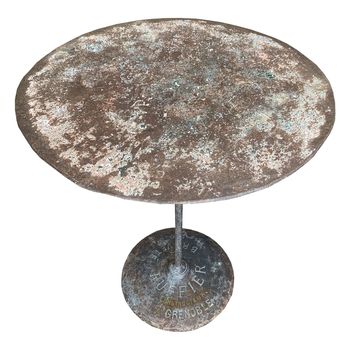 20th C. French Ruffier bistro table