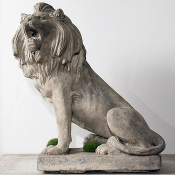 Terrecotta Lion Fountain