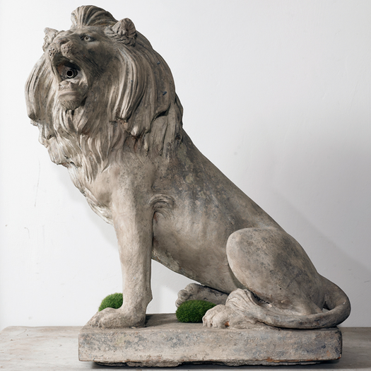Terrecotta Lion Fountain