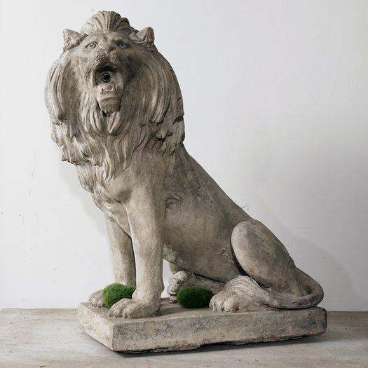 Terrecotta Lion Fountain